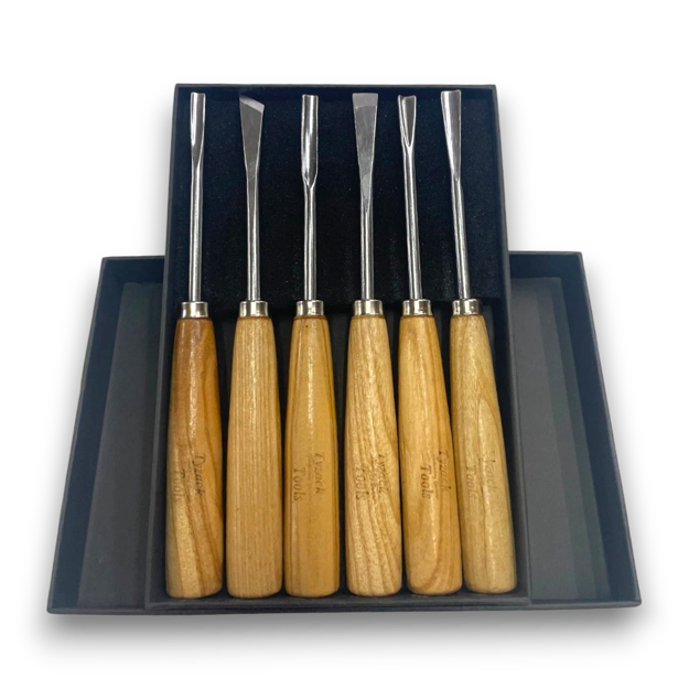 Picture of Wood Carving Chisel Set in Carded Storage Box 6pc - TYCS01