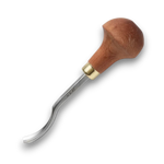 Picture of Pfeil Palm Carving U Spoon Gouge Tool Sweep Linoleum & Block Cutter - B 8a/10 mm