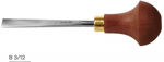 Picture of Pfeil Palm Carving Shallow U Gouge Tool Sweep Linoleum & Block Cutter B 3/12 mm