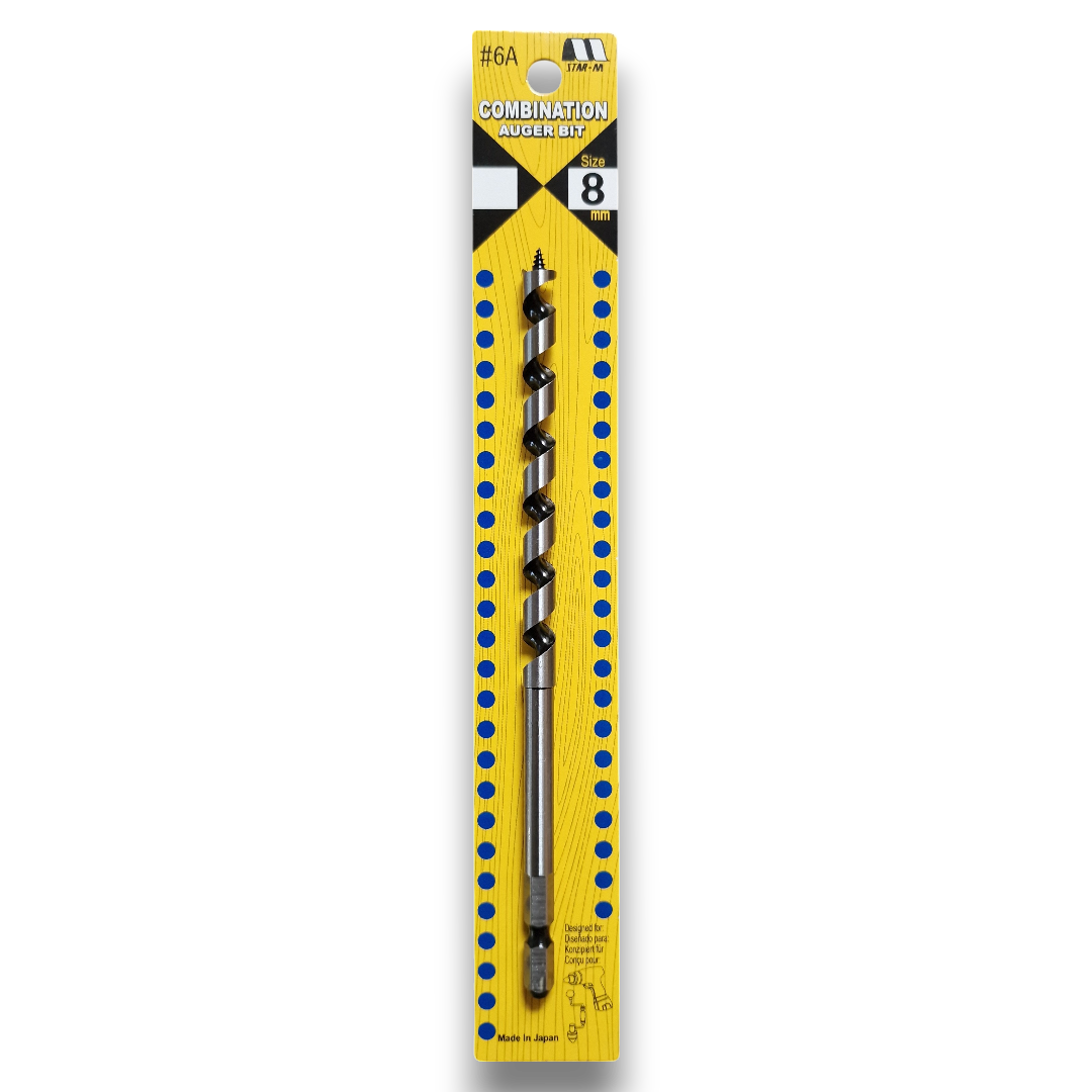 Star M No. 6 Combination Auger Bit - 8mm- Tyzacktools
