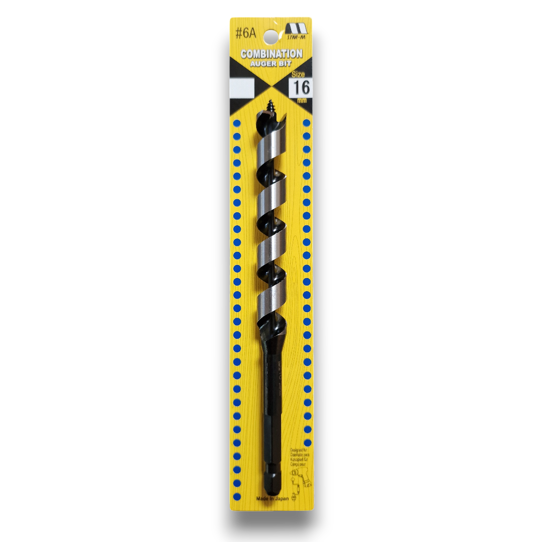 Star M No. 6 Combination Auger Bit - 16mm- Tyzacktools