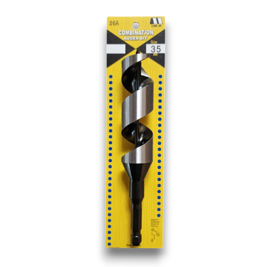 Star M No. 6 Combination Auger Bit - 35mm- Tyzacktools