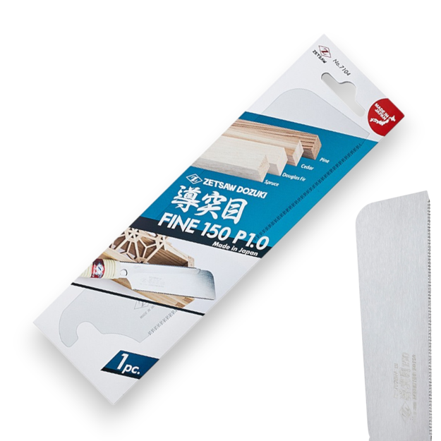 Picture of Z-Saw Blade for Japanese Small Dozuki Saw 150mm 25tpi - 7104 Fine