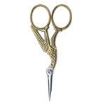 Picture of Victorinox Stork Embroidery Gold-Plated Scissors 9cm - 8.1040.09