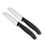 Picture of Victorinox Swiss Classic Straight Paring Knife 8cm Black Pack of 2 - 6.7403.2