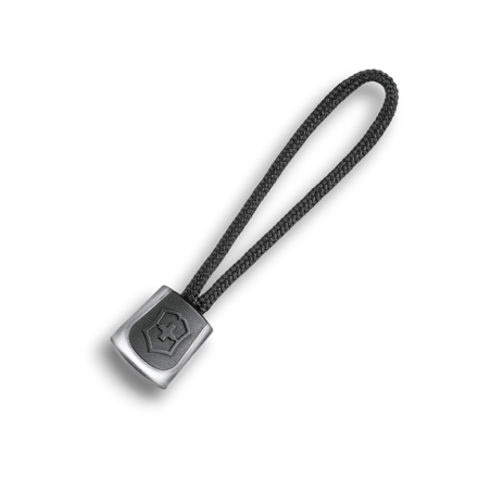 Picture of Victorinox Black Lanyard 65mm Nylon Cord with Rubber Grip - 4.1824