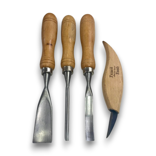 Picture of 4 piece Starter Gouge Wood Carving Set + Similar to Flexcut