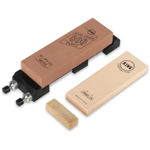 Picture of Ice Bear Waterstone Sharpening Kit - Professional Knife Sharpening