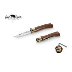 Picture of Old Bear Classical Stainless Medium American Walnut Folding Knife - 9307/19_LU