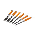 Picture of Fujikawa Oire Nomi Japanese Chisel 6pc Set in Wooden Box