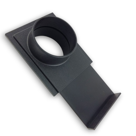 Picture of 100GQC Plastic Blast Gate 100mm (4″) with Quick Connect One Side