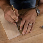 Picture of Temple Tool Co. Japanese Marking Knife Folding Single-Bevel Higonogami