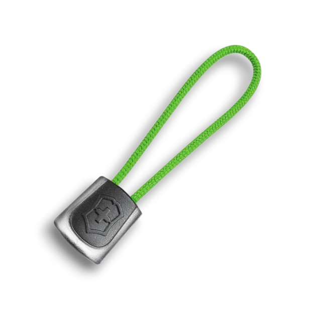 Picture of Victorinox Green Lanyard 65mm Nylon Cord with Rubber Grip - 4.1824.4