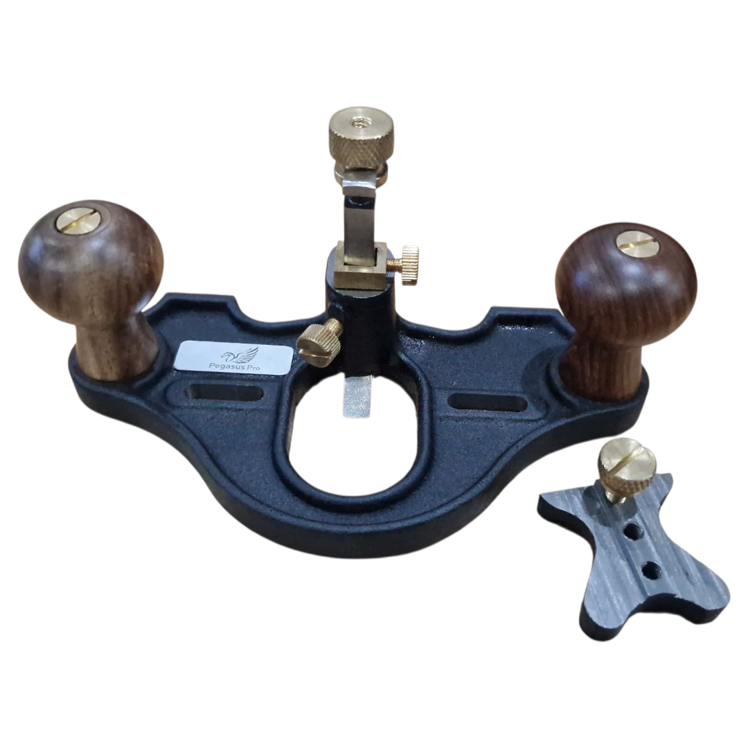 Pegasus Pro Router Plane (Closed Throat) | Precision Depth Tool