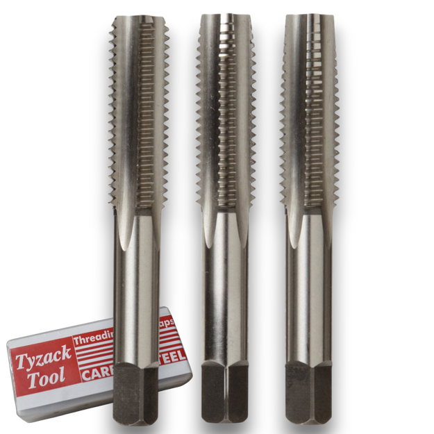 Picture of Tyzack M10 x 1.50 3 Piece HSS Straight Flute Tap Set