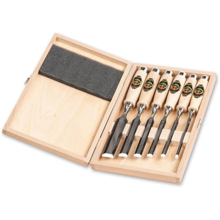 Picture of Two Cherries Kirschen 1101 6 Piece Bevel Edge Chisel Set - 1101000