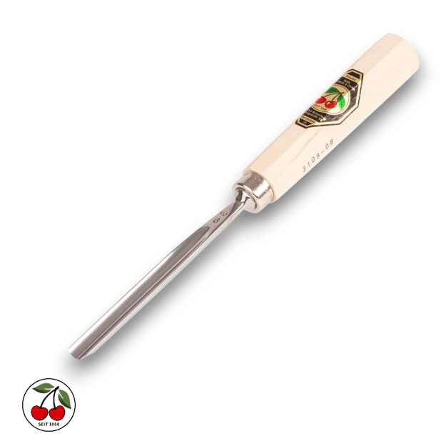 Picture of Two Cherries Kirschen Straight Gouge 9 Sweep 8mm (5/16") - 3109008