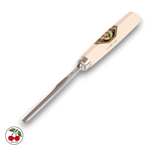 Picture of Two Cherries Kirschen Straight Gouge 9 Sweep 10mm (3/8") - 3109010