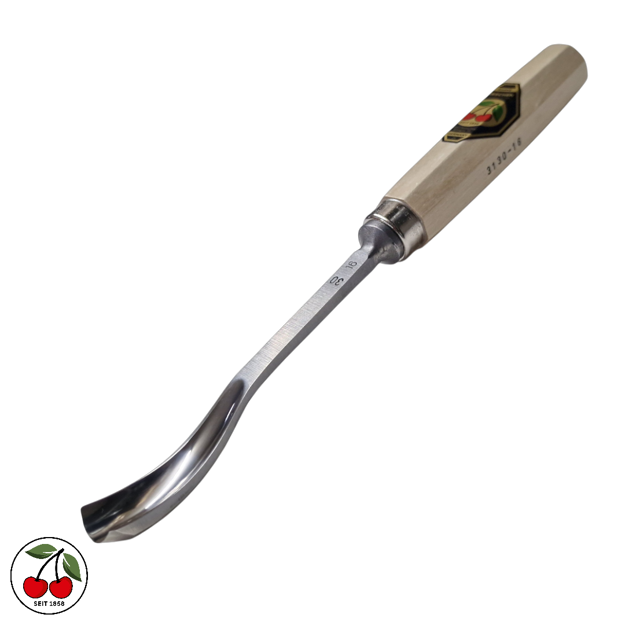 Picture of Two Cherries Kirschen Spoon Bent Chisel 9 Sweep 10mm - 3130010