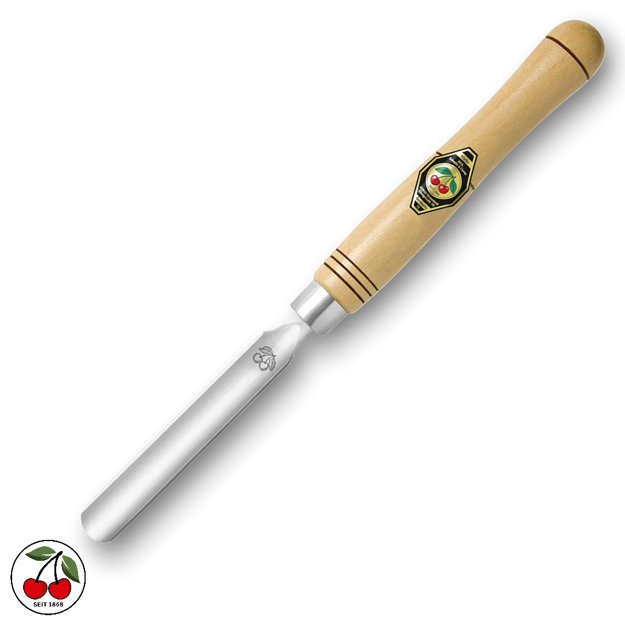 Picture of Two Cherries Kirschen 12mm Turning Chisel Gouge with Long Handle 300mm - 1619012