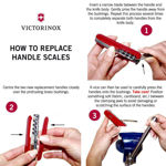 Picture of Victorinox 91mm Replacement Scales Translucent Red