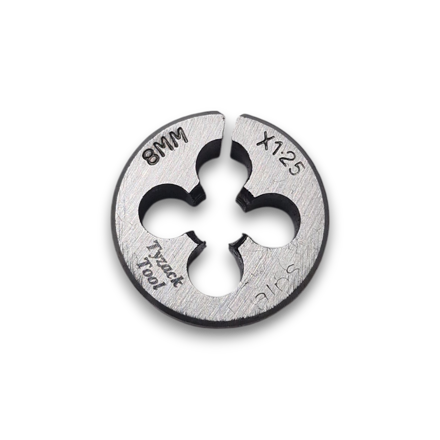Picture of M8 Die - Round Die 13/16" OD M8 x 1.25 Carbon Steel