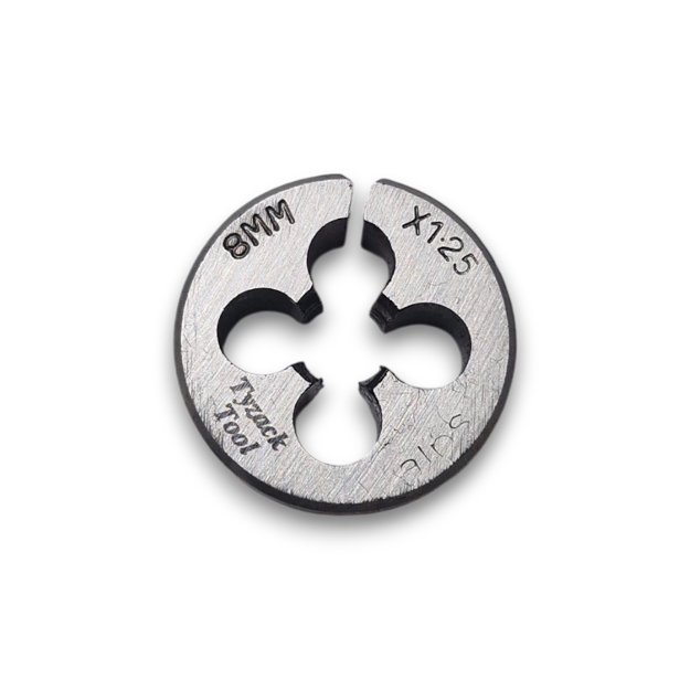 Picture of M8 Die - Round Die 13/16" OD M8 x 1.25 Carbon Steel