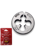 Picture of M8 Die - Round Die 13/16" OD M8 x 1.25 Carbon Steel