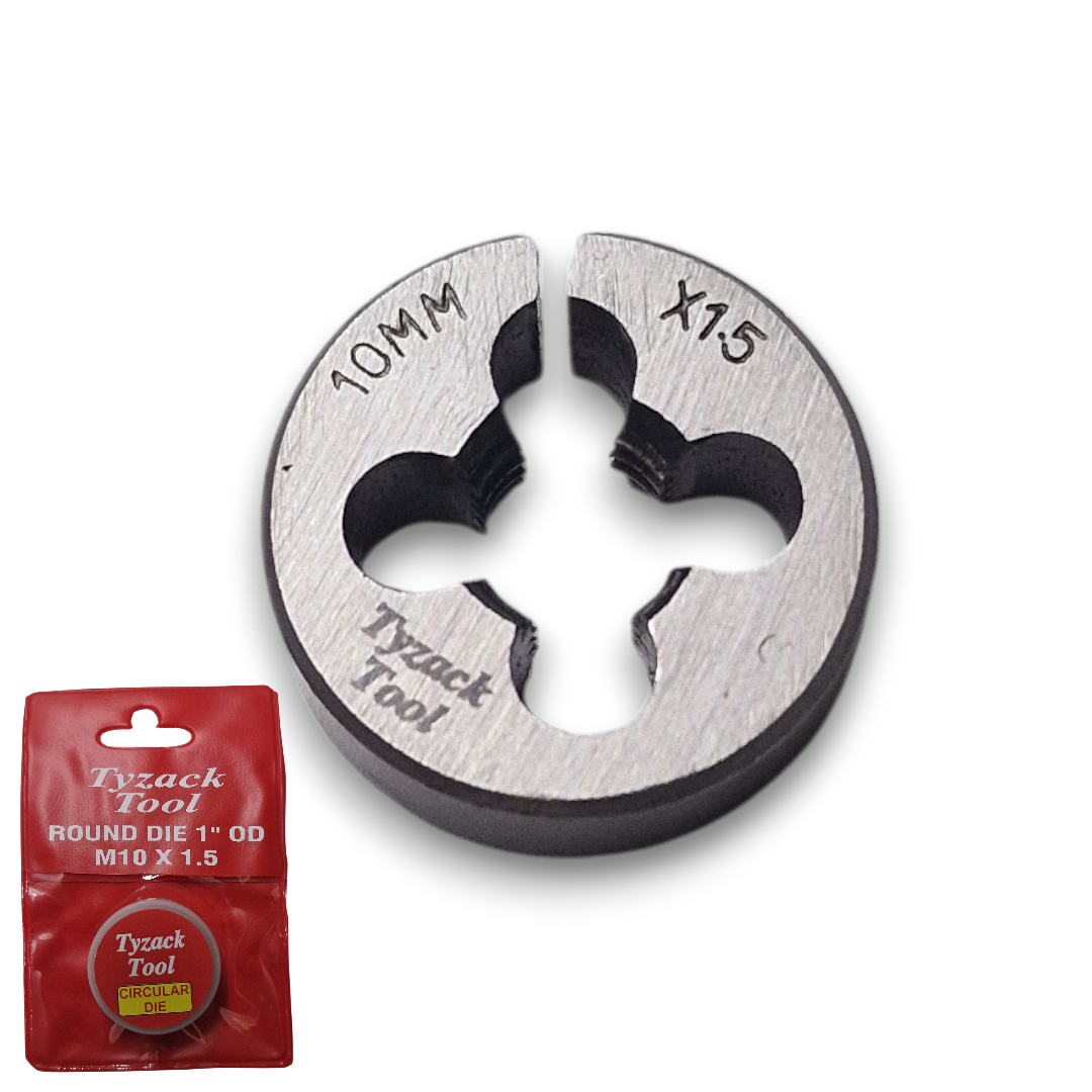 M10 x 1.5 Round Die - 13/16