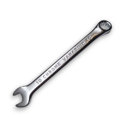 Picture of 10mm Spanner Polished Chrome Combination