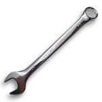 Picture of 24mm Polished Chrome Vanadium Combination Spanner
