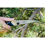 Genbaya Folding Pruning Pocket Saw INK-0534 – Portable, Japanese folding utility saw for pruning, cutting, and outdoor tasks.
