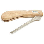 ZHC-1 Japanese Keyhole Pull Saw 100mm with folding design for precise and detailed cuts.