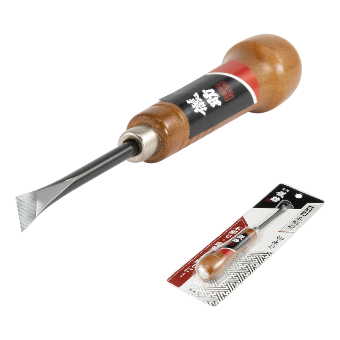 Takagi Gisuke Skew Bevel Right Chisel 1021850 | Tyzacktools