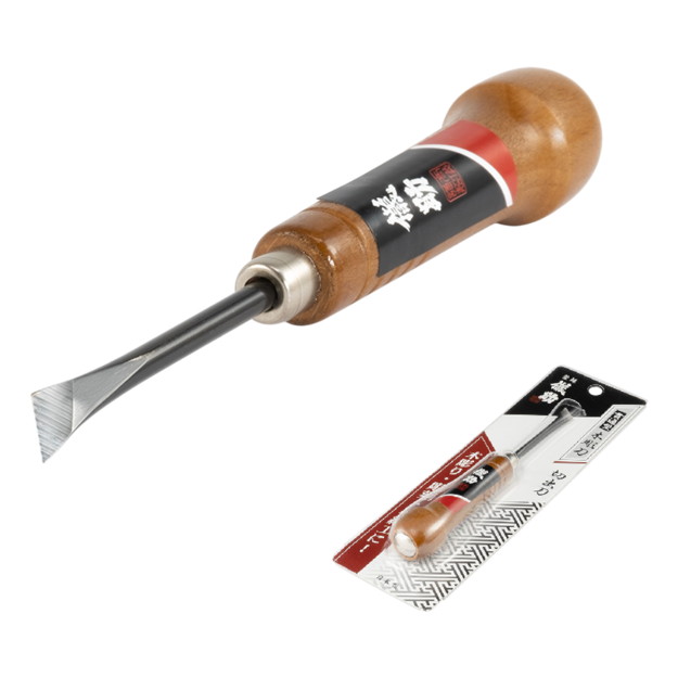 Takagi Gisuke Skew Bevel Right Chisel 1021850 | Tyzacktools