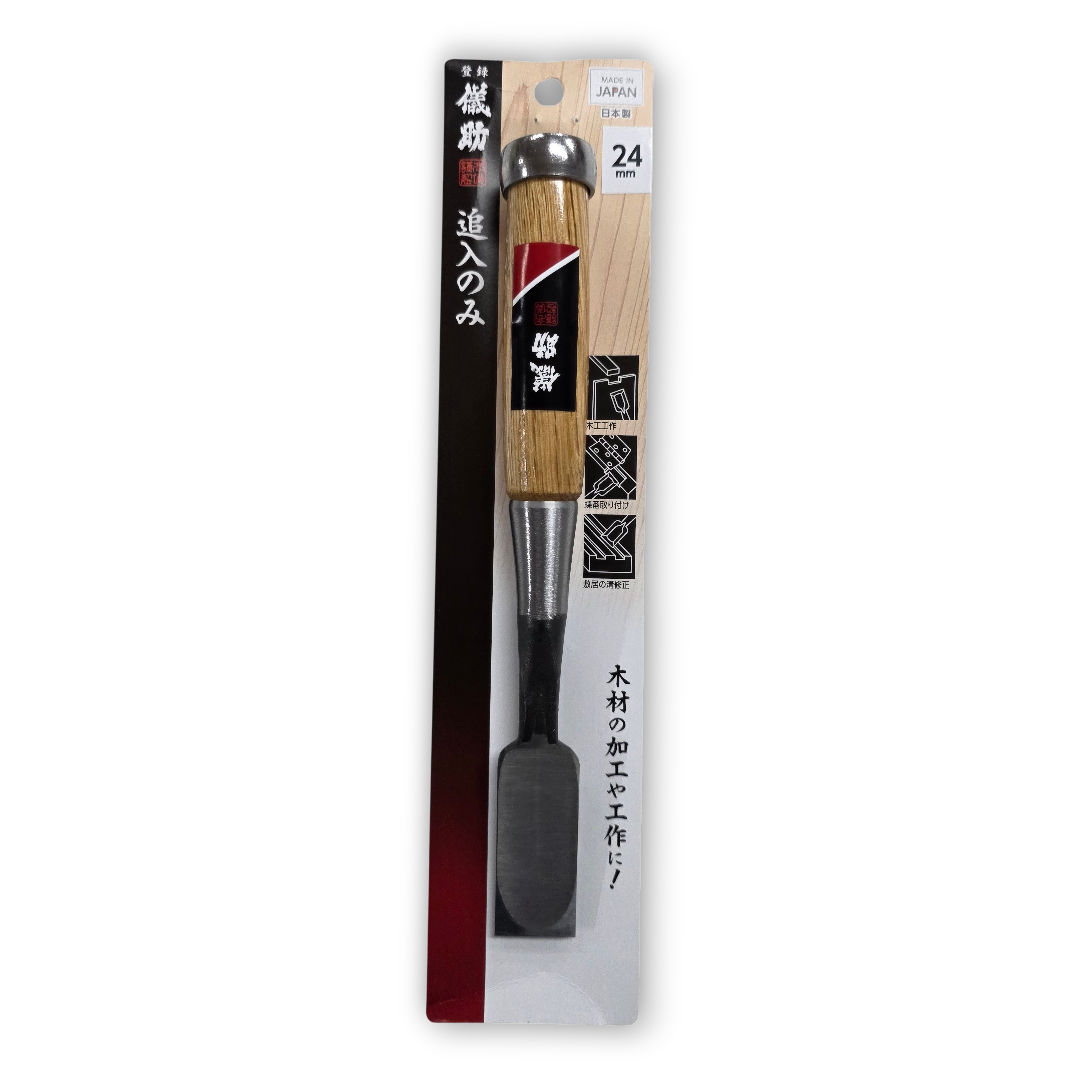 Japanese Takagi Gisuke Oire Nomi Chisel 24mm - 108078 - Tyzacktools