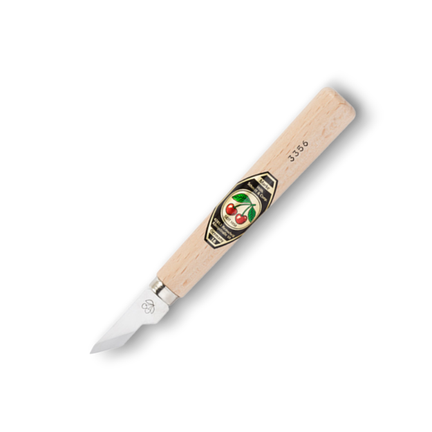 Two Cherries Kirschen Carving Small Skew - 3356