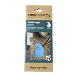 Kirschen 3802000 Gooseneck cabinet scraper showing the polished German spring steel 