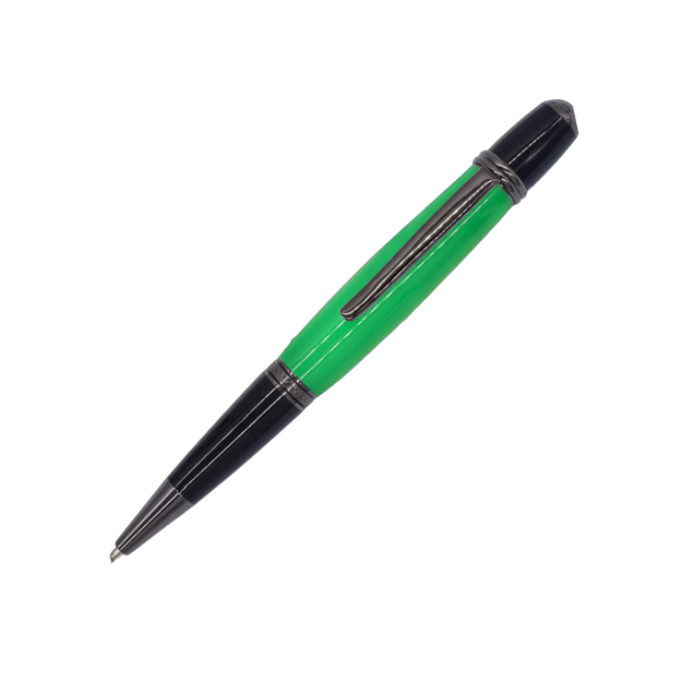 Venetian Twist Pen Kit - Gun Metal | Elegant Custom Pen Making Kit