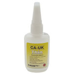 CA-UK CA026 Thin Low Viscosity Cyanoacrylate Superglue 50g bottle
