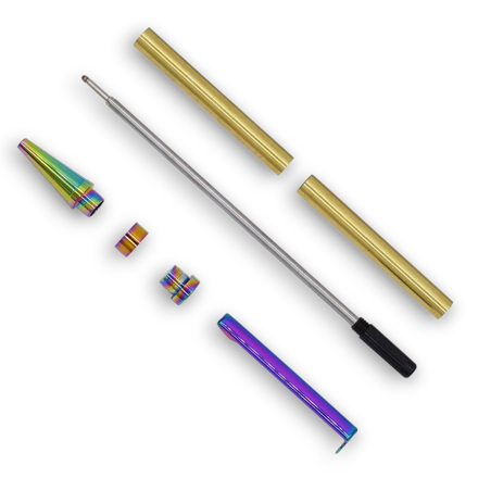 Picture of Slimline Twist Pen Kit 7mm – Rainbow PEN7RB
