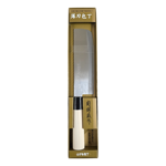 165mm Japanese traditional nakiri knife with flat blade for vegetable cutting