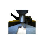 Square shaped magnetic tip driver on the PFK04 for accurate wedge placement