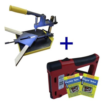 harnwood PFK04PD package, deluxe picture framing kit bundle, complete home framing setup, frame joining and assembly kit