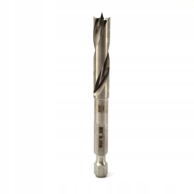 Star-M Japanese 601 9mm Brad Drill Bit For Soft Hard Wood PVC ABS ...