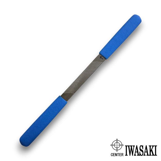 Iwasaki Japanese flat coarse cut carvers file for rapid wood stock removal and shaping.