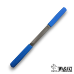 Iwasaki Japanese flat medium cut carvers file for rapid wood stock removal and shaping.
