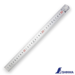 Shinwa 13134 ruler being picked up using the bent tapered end feature.