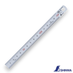 Shinwa 14001 150mm polished stainless steel ruler with 0.5mm graduations.