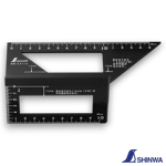 Shinwa 62112 stainless steel 45-degree mitre square.